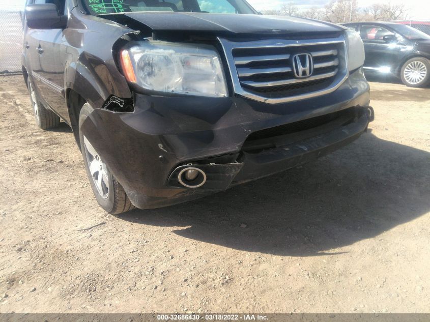 2014 HONDA PILOT TOURING 5FNYF4H94EB052462