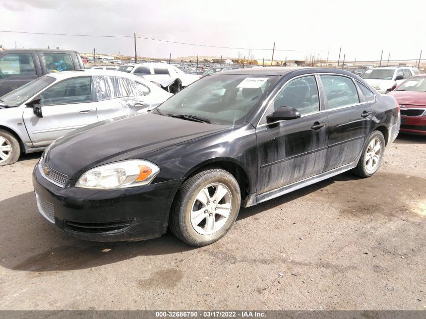 2015 CHEVROLET IMPALA LIMITED LS 2G1WA5E3XF1166264