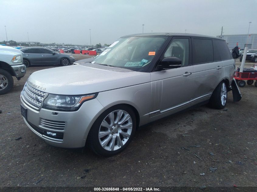 2015 LAND ROVER RANGE ROVER SUPERCHARGED SALGS3TF2FA214946