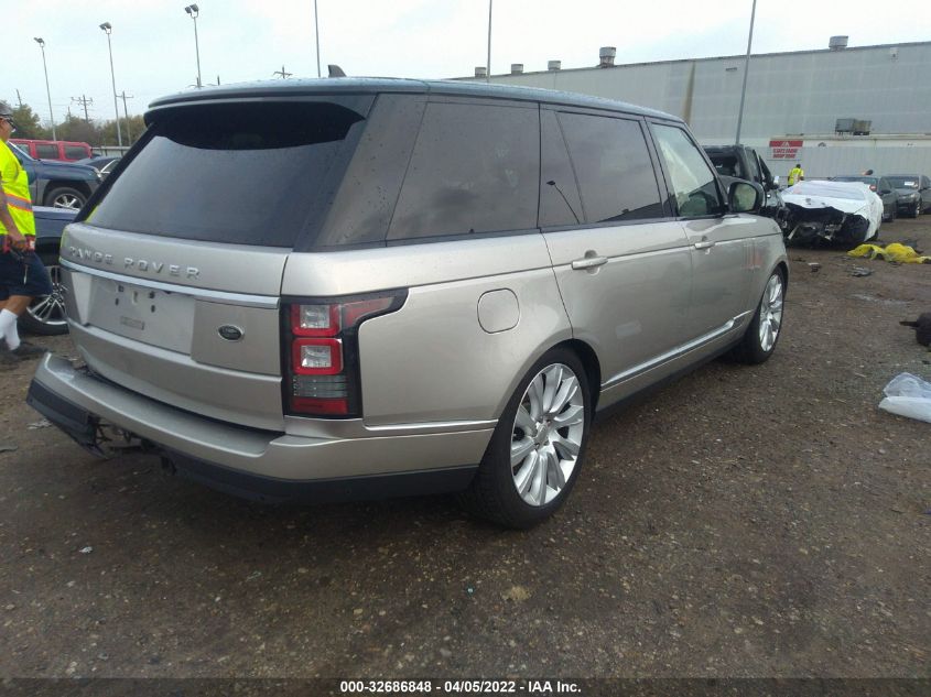2015 LAND ROVER RANGE ROVER SUPERCHARGED SALGS3TF2FA214946