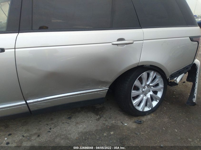 2015 LAND ROVER RANGE ROVER SUPERCHARGED SALGS3TF2FA214946