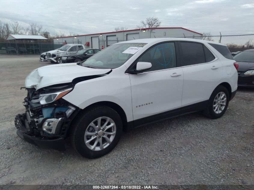 2021 CHEVROLET EQUINOX LT 3GNAXTEV5MS161701