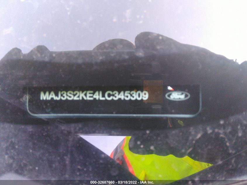2020 FORD ECOSPORT TITANIUM MAJ3S2KE4LC345309