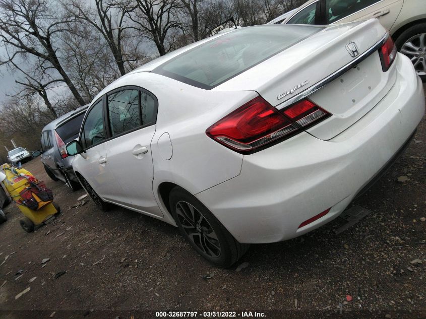 2013 HONDA CIVIC SDN EX 19XFB2F8XDE062175
