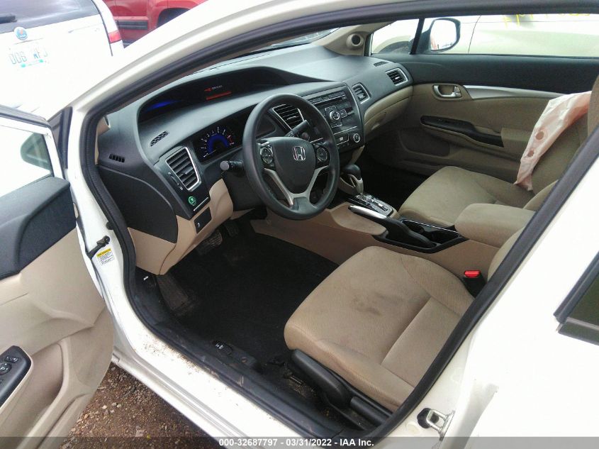 2013 HONDA CIVIC SDN EX 19XFB2F8XDE062175