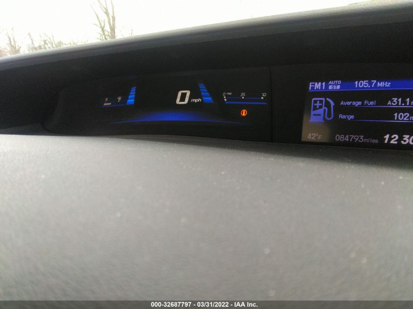 2013 HONDA CIVIC SDN EX 19XFB2F8XDE062175