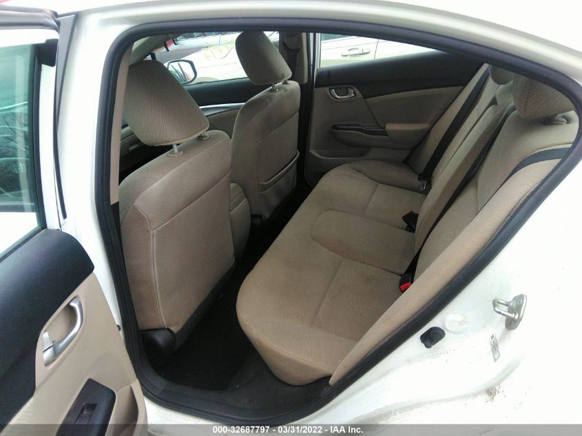 2013 HONDA CIVIC SDN EX 19XFB2F8XDE062175