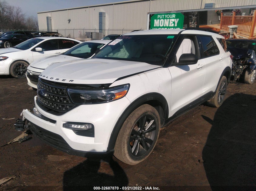 2021 FORD EXPLORER VIN: 1FMSK8DH2MGA14380