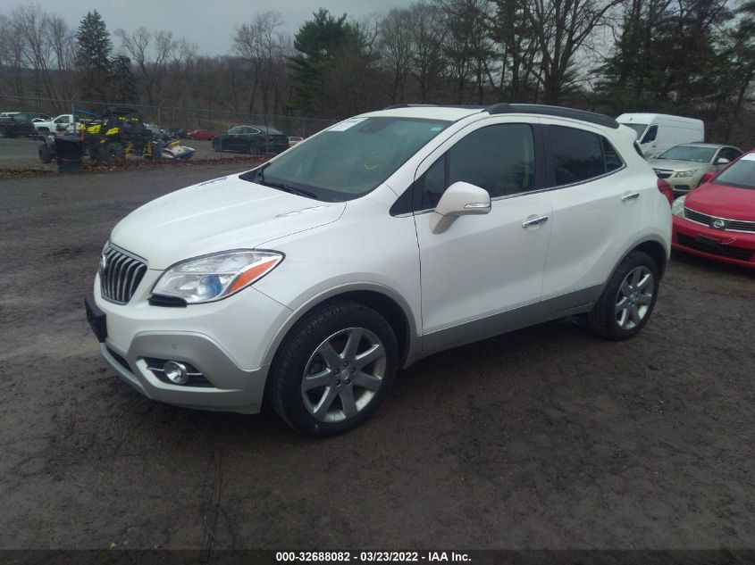 2014 BUICK ENCORE PREMIUM KL4CJHSB6EB711408