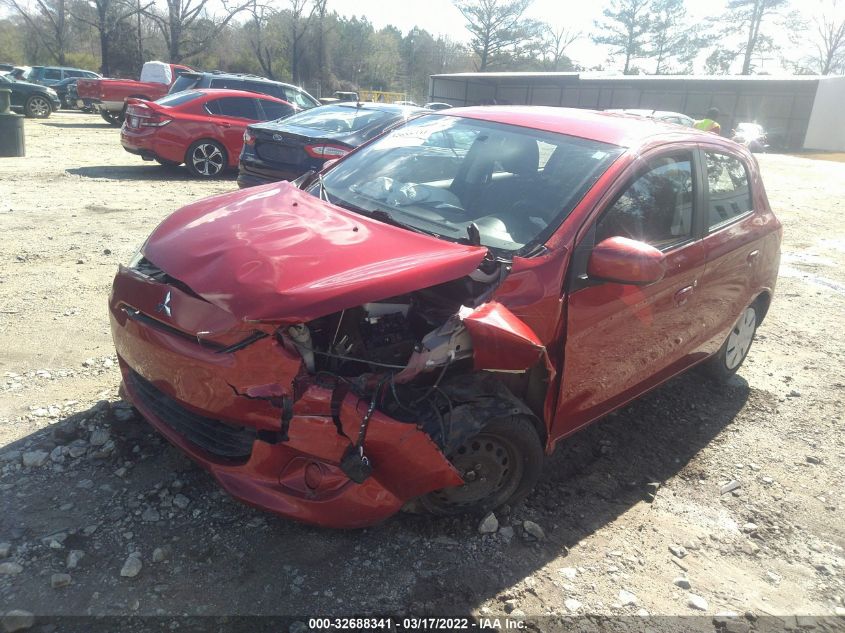 2015 MITSUBISHI MIRAGE DE/RF ML32A3HJ9FH054818