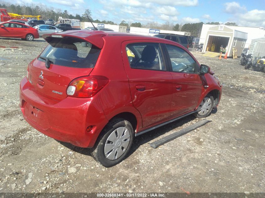2015 MITSUBISHI MIRAGE DE/RF ML32A3HJ9FH054818