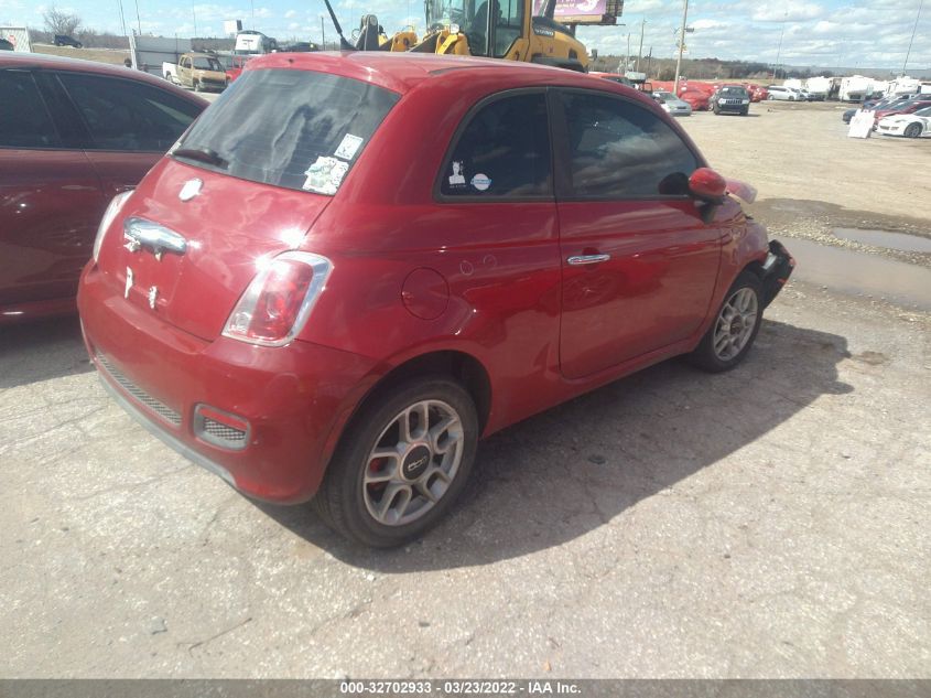 2013 FIAT 500 POP 3C3CFFAR6DT545774