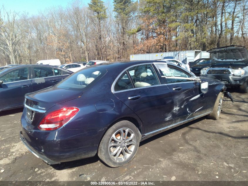 2016 MERCEDES-BENZ C-CLASS C 300 55SWF4KB2GU110265