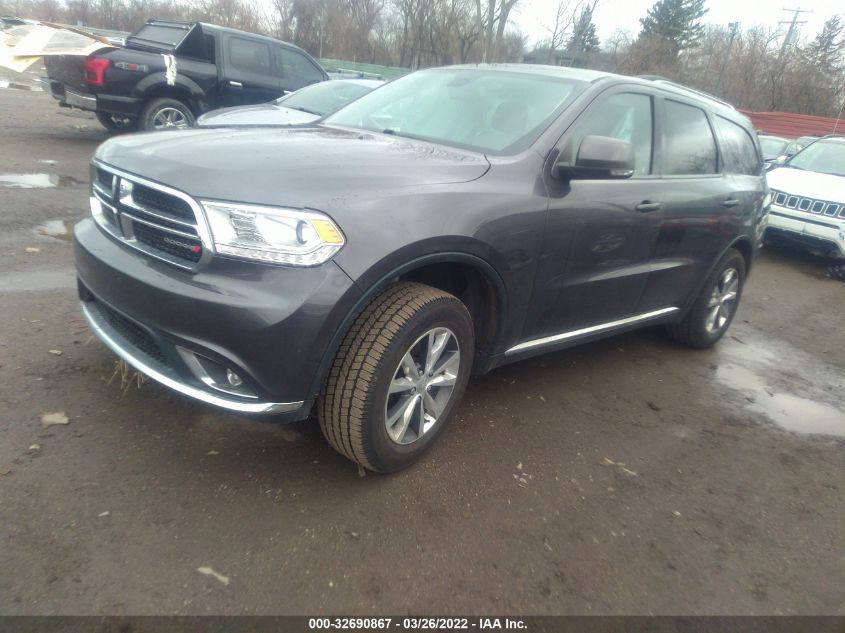 2016 DODGE DURANGO LIMITED 1C4RDJDG7GC362361