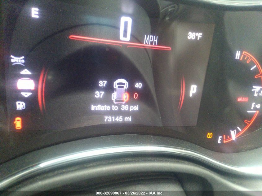 2016 DODGE DURANGO LIMITED 1C4RDJDG7GC362361