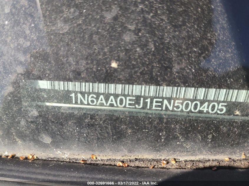 2014 NISSAN TITAN SV 1N6AA0EJ1EN500405