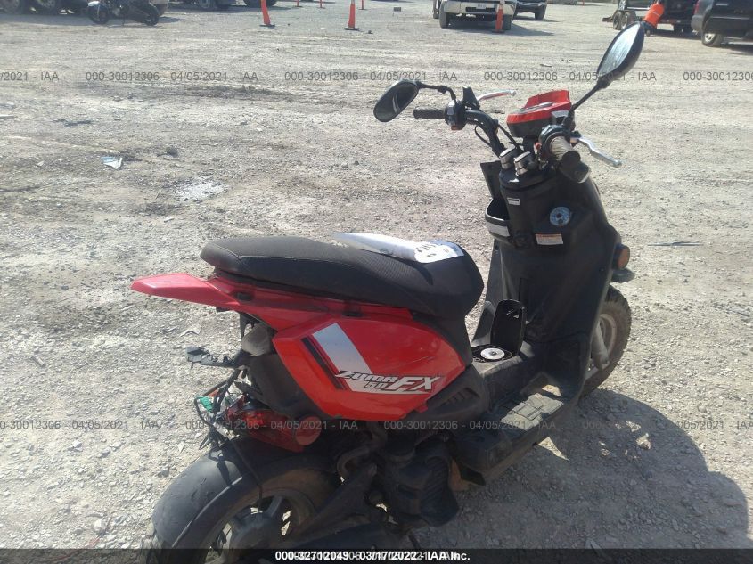 2018 YAMAHA YW50 FX RKRSA51A8JA006644