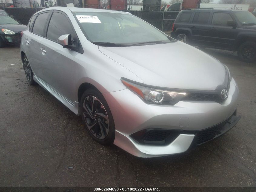 2017 TOYOTA COROLLA IM JTNKARJE6HJ536294