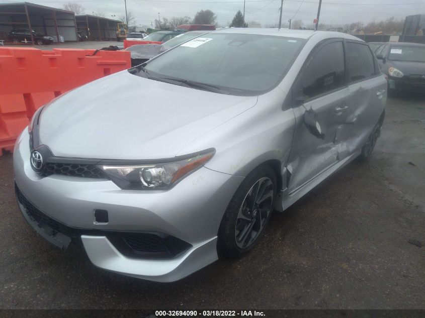 2017 TOYOTA COROLLA IM JTNKARJE6HJ536294