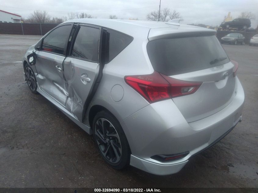 2017 TOYOTA COROLLA IM JTNKARJE6HJ536294