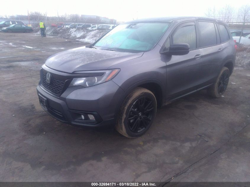 2021 HONDA PASSPORT SPORT 5FNYF8H24MB026114