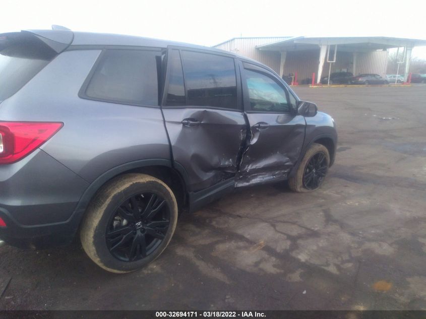 2021 HONDA PASSPORT SPORT 5FNYF8H24MB026114