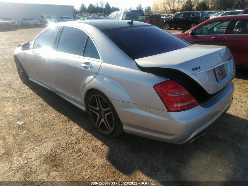 2013 MERCEDES-BENZ S-CLASS S 63 AMG WDDNG7EB6DA493323