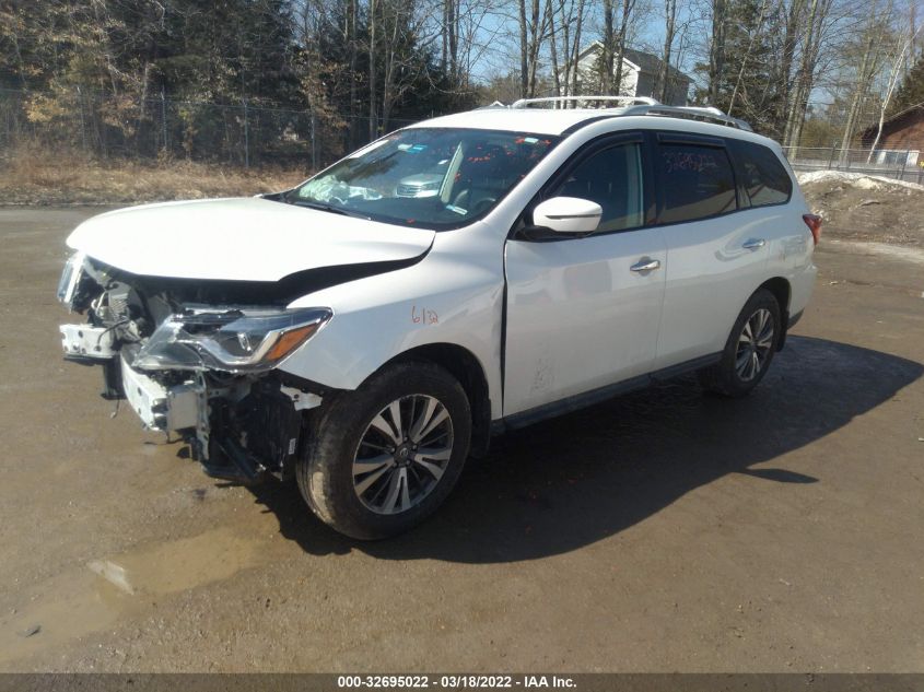 2017 NISSAN PATHFINDER SL 5N1DR2MM4HC905718