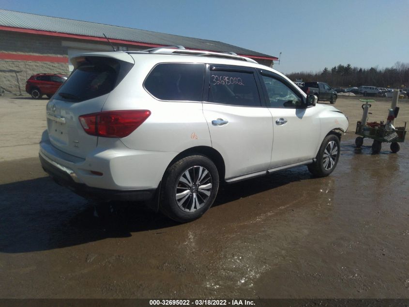 2017 NISSAN PATHFINDER SL 5N1DR2MM4HC905718