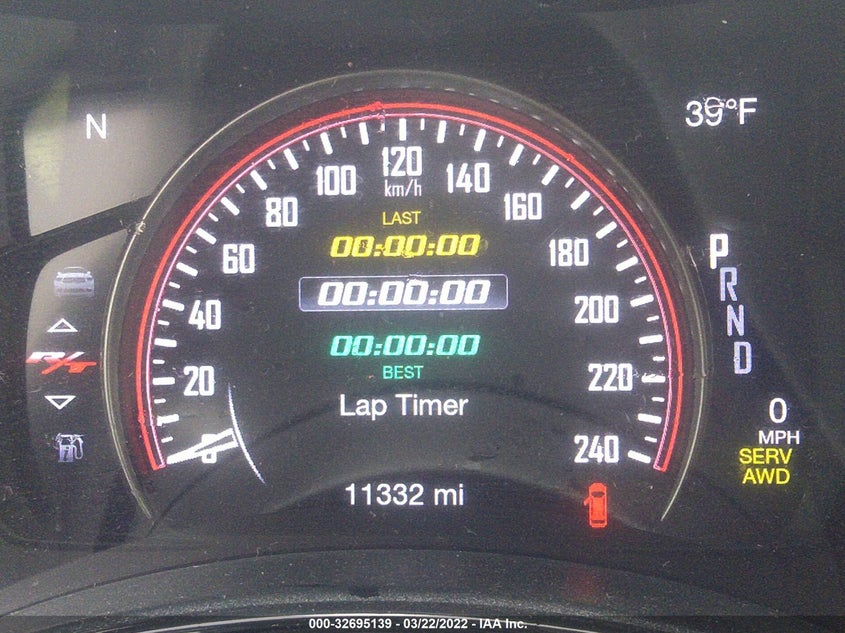 2021 DODGE DURANGO VIN: 1C4SDJCT2MC746348