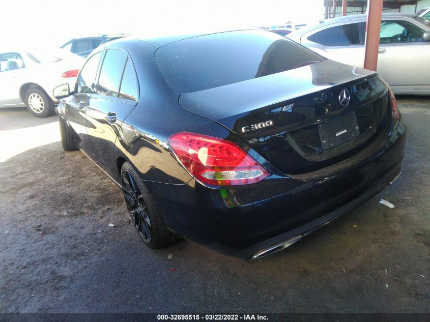 2016 MERCEDES-BENZ C-CLASS C 300 55SWF4JB3GU163493