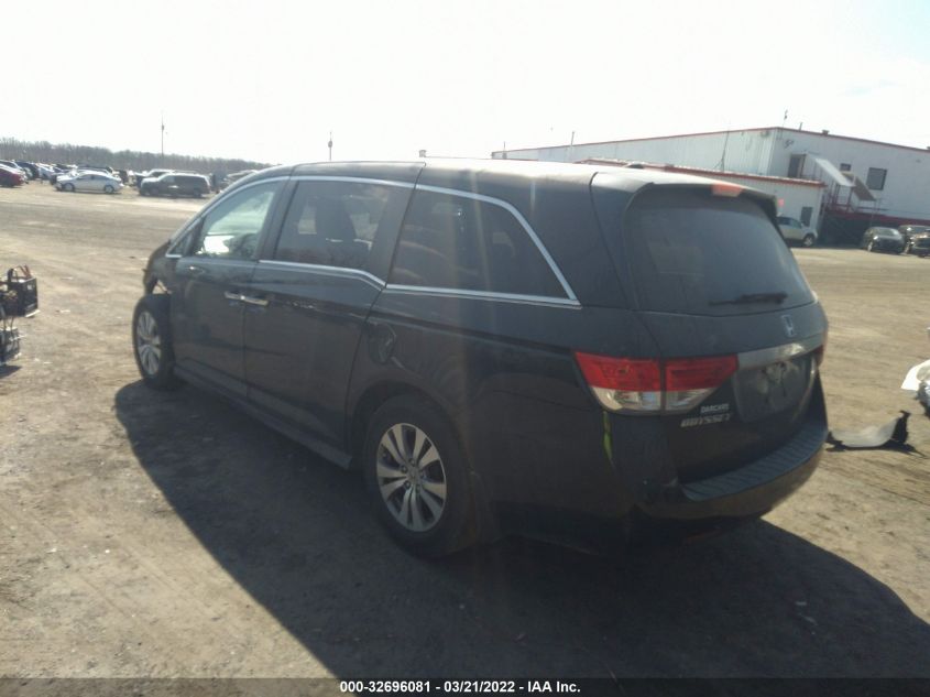 2017 HONDA ODYSSEY EX-L 5FNRL5H62HB015830