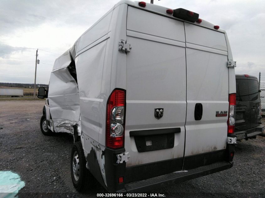 2021 RAM PROMASTER CARGO VAN 3C6MRVJG9ME531413