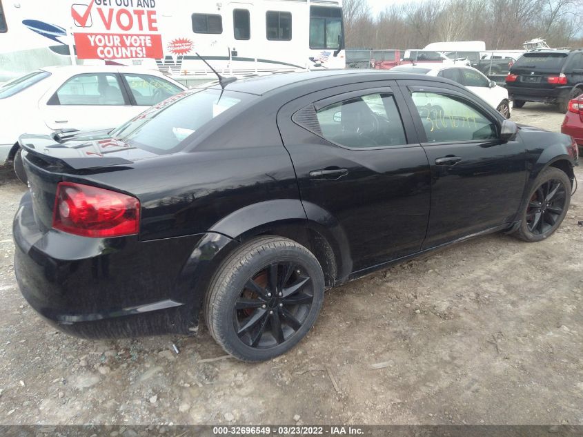2013 DODGE AVENGER SXT 1C3CDZCB0DN630259