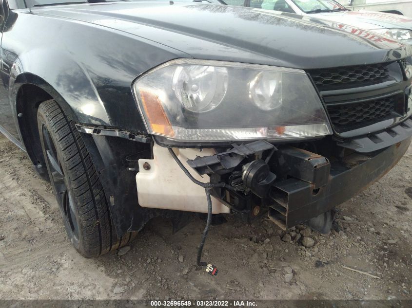2013 DODGE AVENGER SXT 1C3CDZCB0DN630259