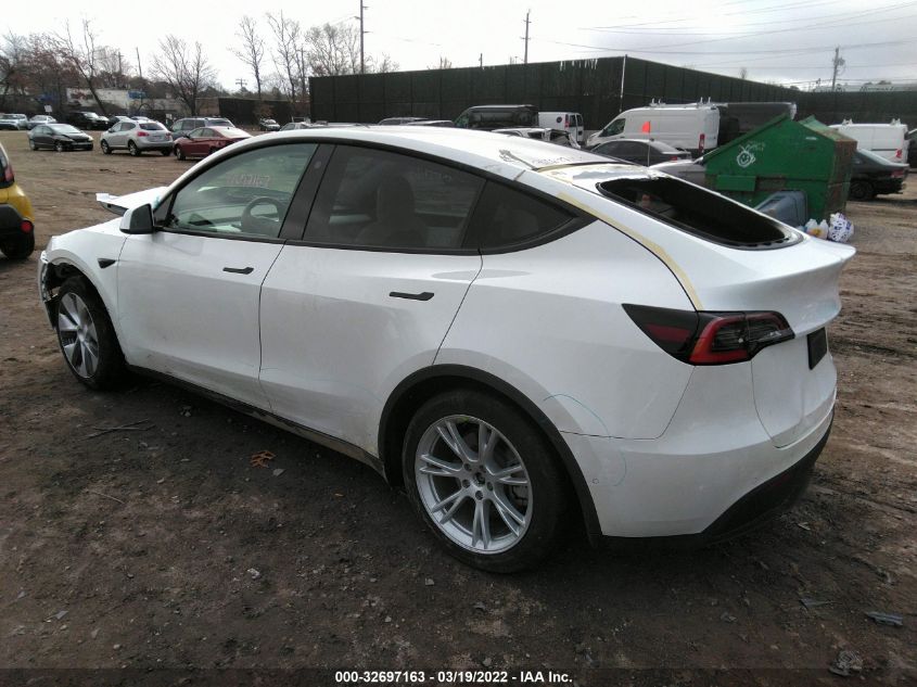 2021 TESLA MODEL Y LONG RANGE 5YJYGDEE4MF072269