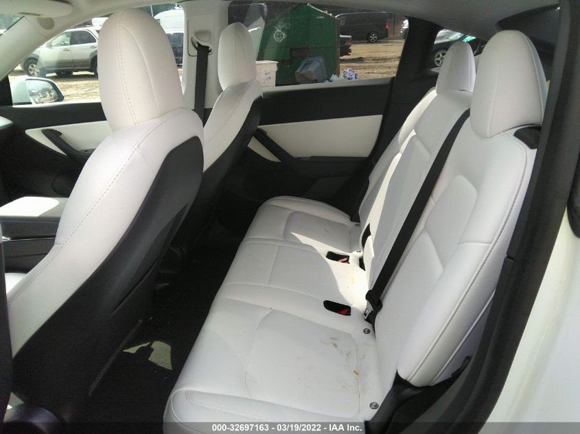 2021 TESLA MODEL Y LONG RANGE 5YJYGDEE4MF072269