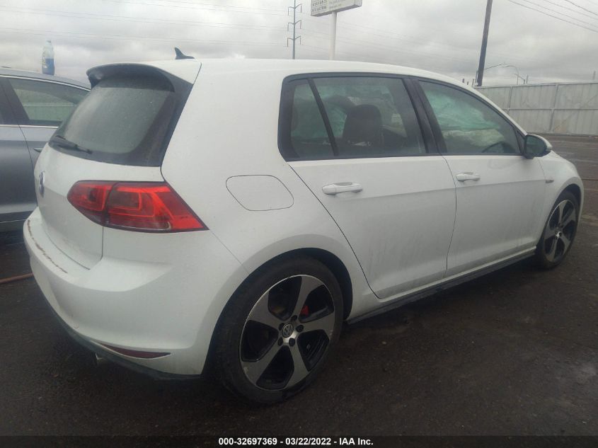 2015 VOLKSWAGEN GOLF GTI SE 3VW4T7AU9FM084888