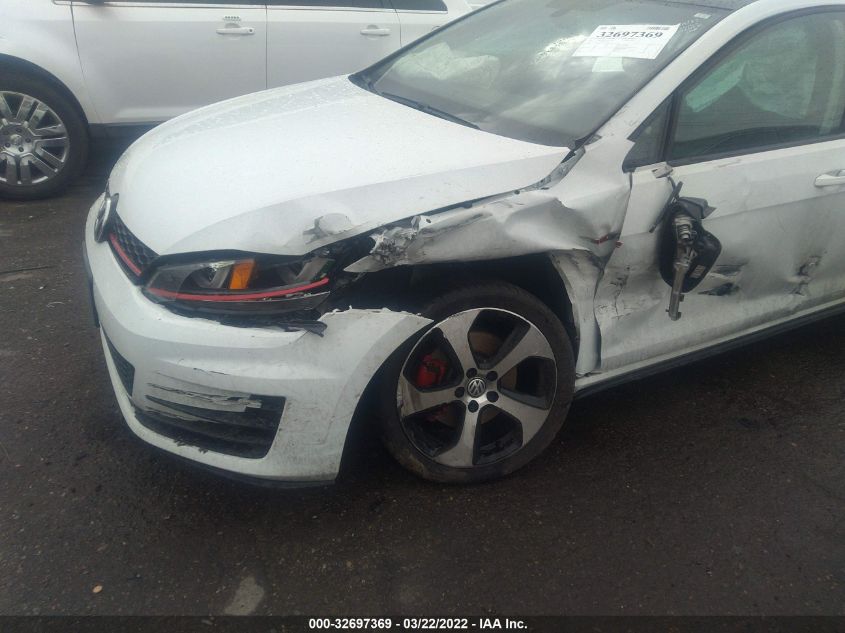 2015 VOLKSWAGEN GOLF GTI SE 3VW4T7AU9FM084888