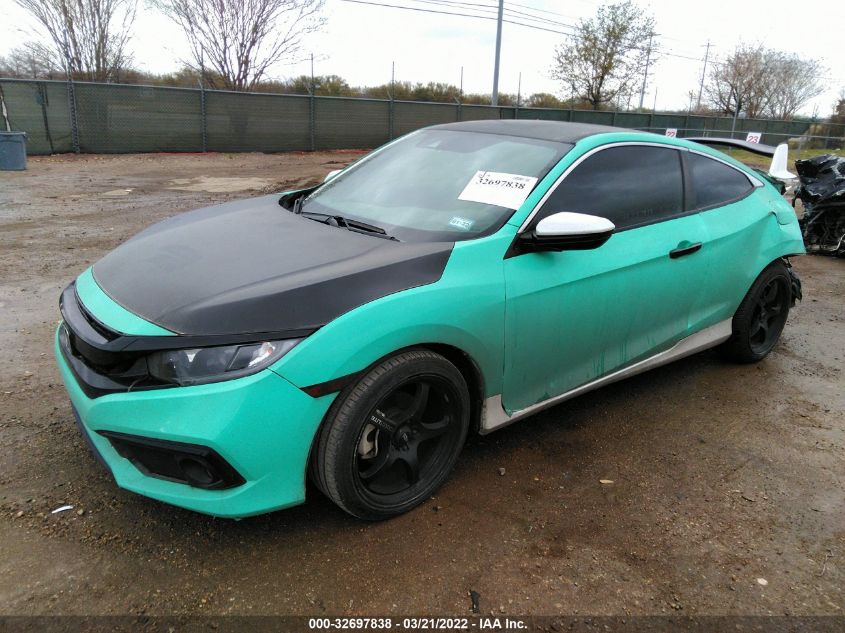 2019 HONDA CIVIC COUPE SPORT 2HGFC4B88KH300686