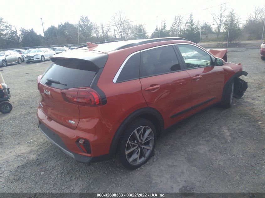 2022 KIA NIRO TOURING SE KNDCC3LC2N5510520