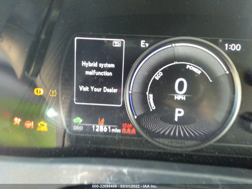 2020 LEXUS UX UX 250H JTHX9JBH2L2036292