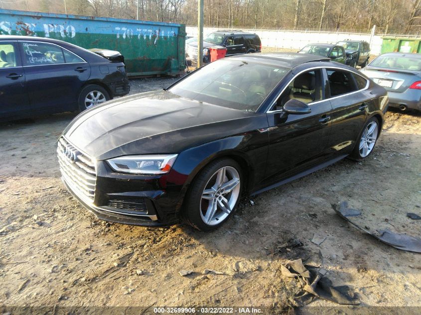 2018 AUDI A5 SPORTBACK PREMIUM PLUS WAUENCF54JA021728