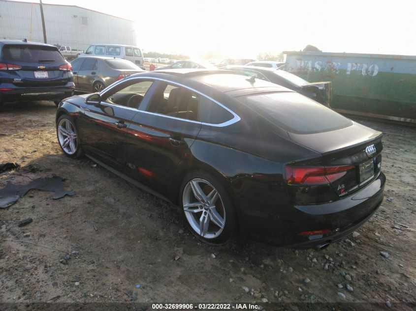2018 AUDI A5 SPORTBACK PREMIUM PLUS WAUENCF54JA021728