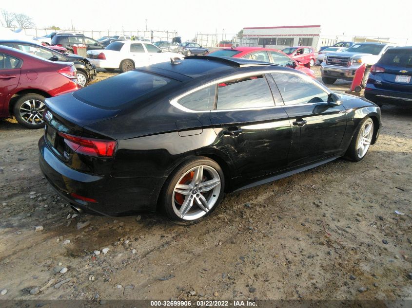 2018 AUDI A5 SPORTBACK PREMIUM PLUS WAUENCF54JA021728