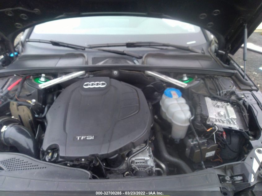 2018 AUDI A4 PREMIUM PLUS WAUENAF49JA053621