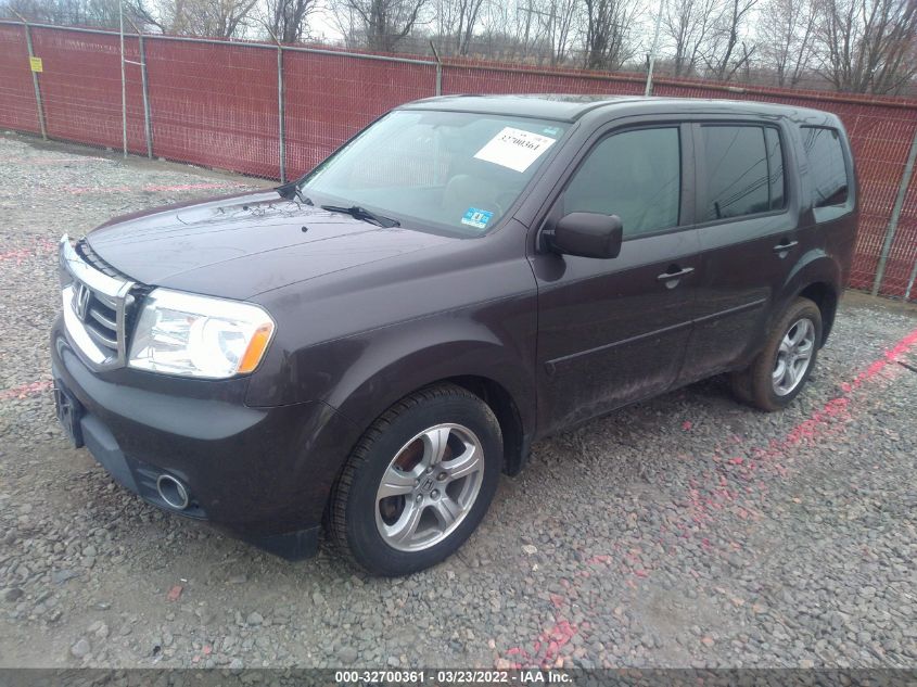 2013 HONDA PILOT EX-L 5FNYF4H79DB051787