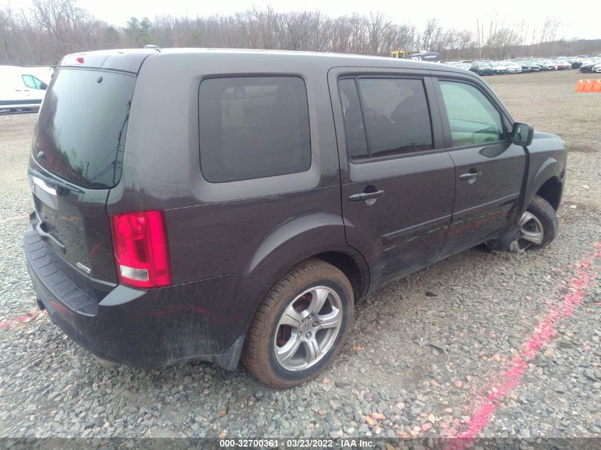 2013 HONDA PILOT EX-L 5FNYF4H79DB051787