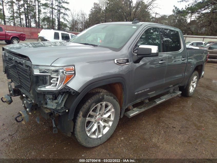 2020 GMC SIERRA 1500 SLE 1GTU9BED0LZ250062