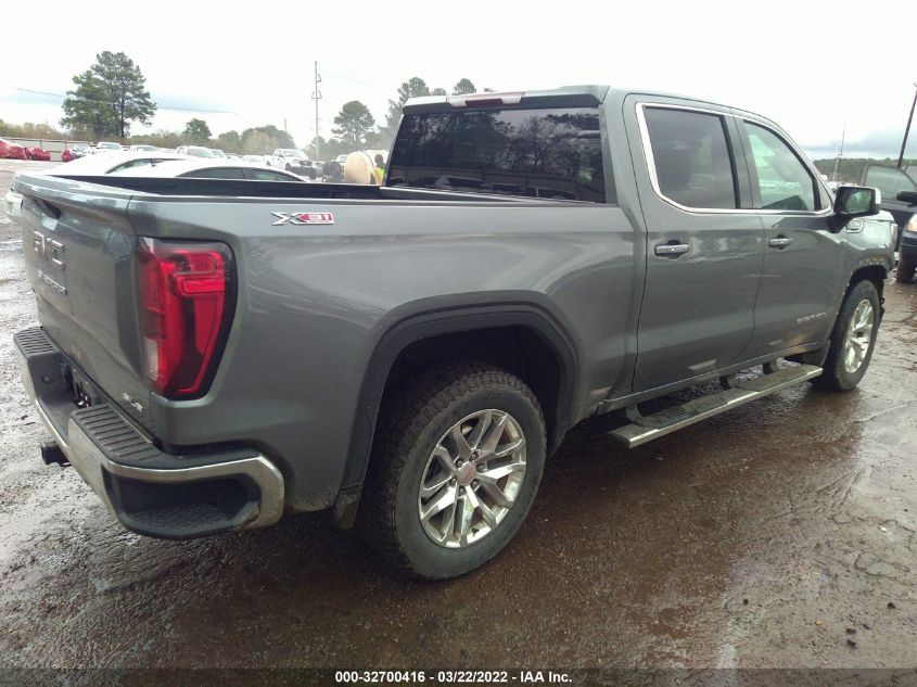 2020 GMC SIERRA 1500 SLE 1GTU9BED0LZ250062